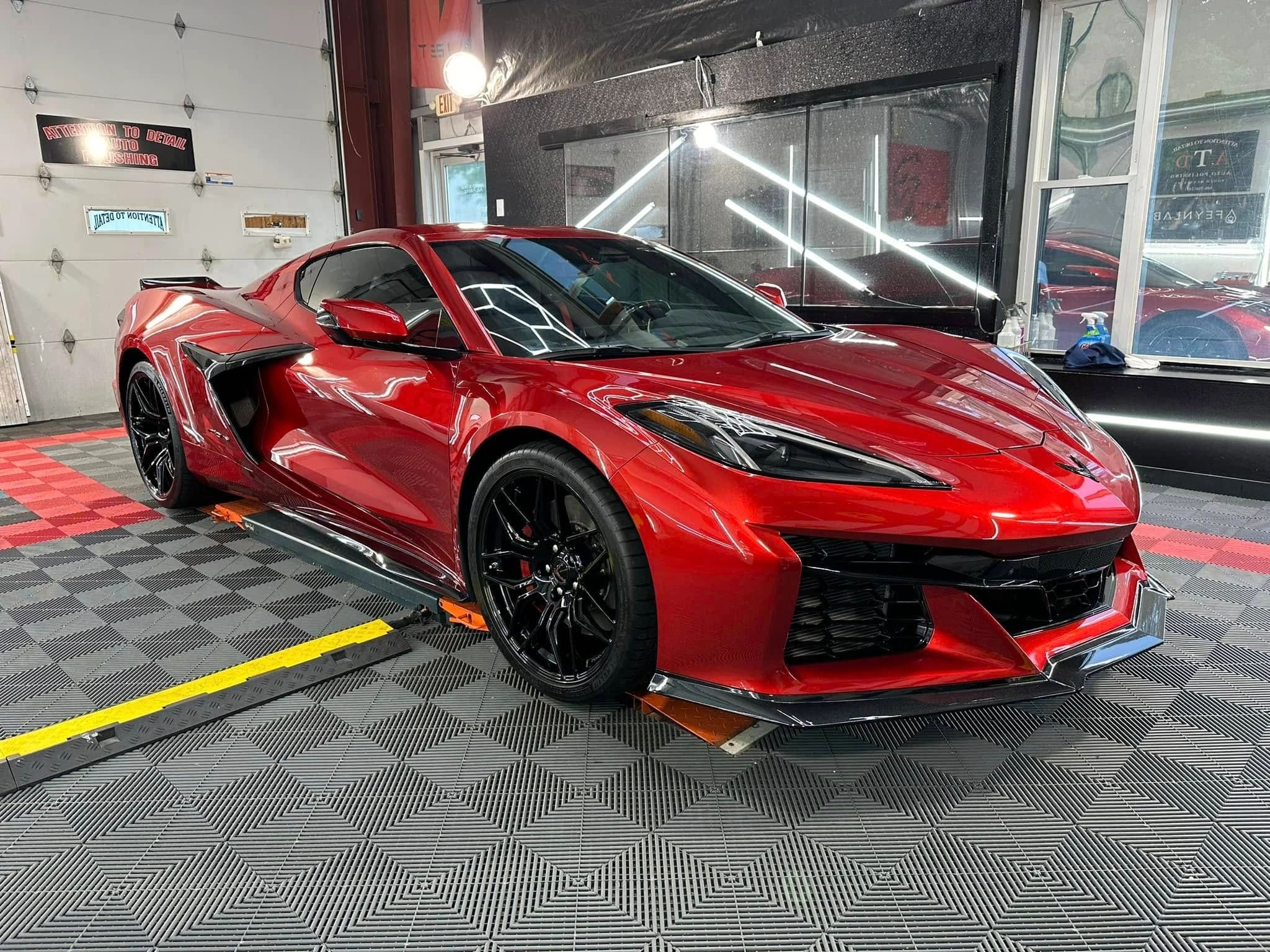 C8 Z06 with XPEL paint protection film